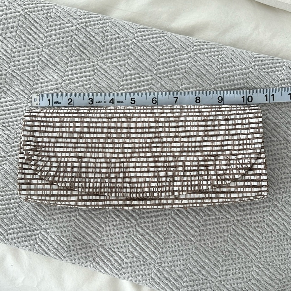 Clutch. Handmade. Never used bought at a boutique store.